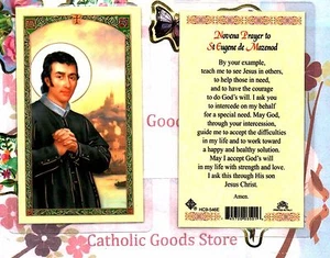 Saint Eugene - Novena Prayer to St. Eugene de Mazenod - Laminated  Holy Card - Picture 1 of 3