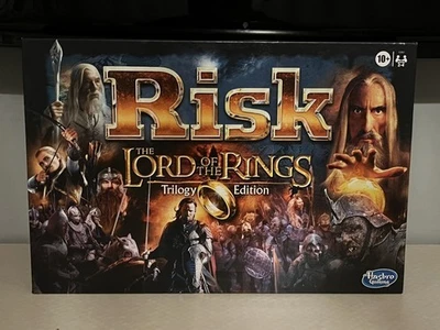 ¡NUEVO! RISK El Señor de los Anillos Edición Trilogía con Anillo LOTR Juego de Mesa Foto 1 de 2