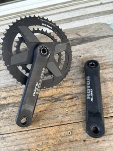 175mm Rotor Aldhu Bike Cranks-50/34 Tooth - Spain-24mm - Picture 1 of 10