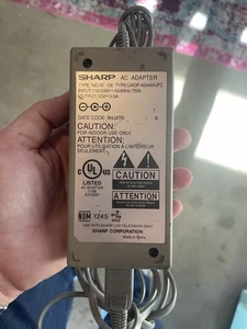 Genuine SHARP AC Adapter UADP-A044WJPZ 12V 5A 75W Power Supply OEM Aquos LCD - Picture 1 of 4