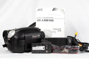 JVC GR-AXM100U VHS Video Tape Camcorder Handycam Bundle Tested Retro! - Picture 1 of 7