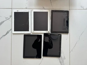 Apple iPad 4th Generation 16GB Model A1458 9.7" Wi-Fi Version Lot Of 5 - Picture 1 of 12