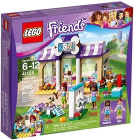 LEGO FRIENDS: Heartlake Puppy Daycare (41124), 100% Complete w/instructions,