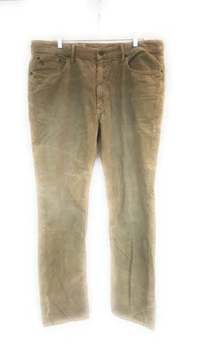 Polo Ralph Lauren Men's Varick Slim 625 Corduroy Pant, Khaki 38W X 34L - Image 1 of 2