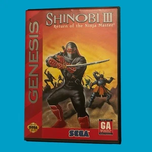 Shinobi III 3 Return Of The Ninja Master - Sega Genesis - Tested (CIB) - Picture 1 of 6