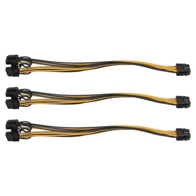 8 Stück 8 Pin PCIe Splitter auf Dual 8 Pin (6+2) Karte PCIE Adapter, VGA GPU9524 - Bild 1 von 4