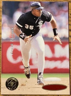 Frank Thomas 1995 Upper Deck SP Championship Card #140 White Sox HOF Free Ship - Image 1 of 3