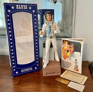 Elvis Presley McCormick Whiskey Decanter Music Box Love Me Tender Vintage 1977 - Picture 1 of 24