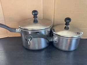 Farberware Langlebig Edelstahl Schlagfest 1qt/2qt Topfset - Bild 1 von 11