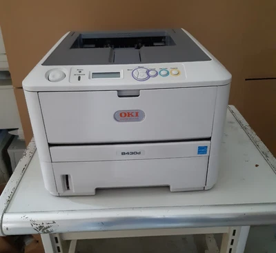 OKI B430D Laserdrucker A4 / USB, Parallel / 1200x1200 dpi / unter 162.000 Seiten - Bild 1 von 4