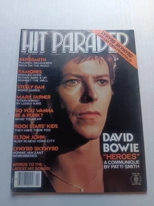 Hit Parader Magazine 4/78 Bowie, Ramones, Steely Dan, Skynyrd, Elton John - Picture 1 of 10