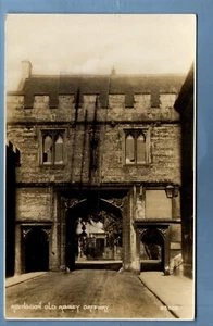 RP POSTCARD OLD ABBEY GATEWAY ABINGDON OXFORDSHIRE NR OXFORD DIDCOT WALLINGFORD - Picture 1 of 2