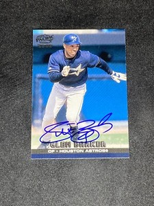 Glen Barker 2000 Pacific #188 Houston Astros Auto Autographed Signed MLB Card