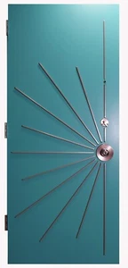 Conversion kit to transform your door modernist mcm starburst - Picture 1 of 11