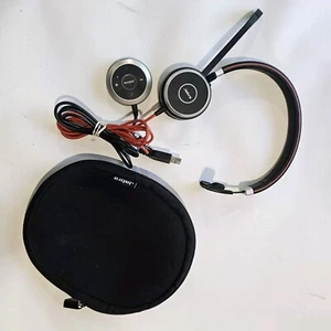 Jabra Evolve Mono Zestaw słuchawkowy / Słuchawki muzyczne R5G 03-02398 - Zdjęcie 1 z 4