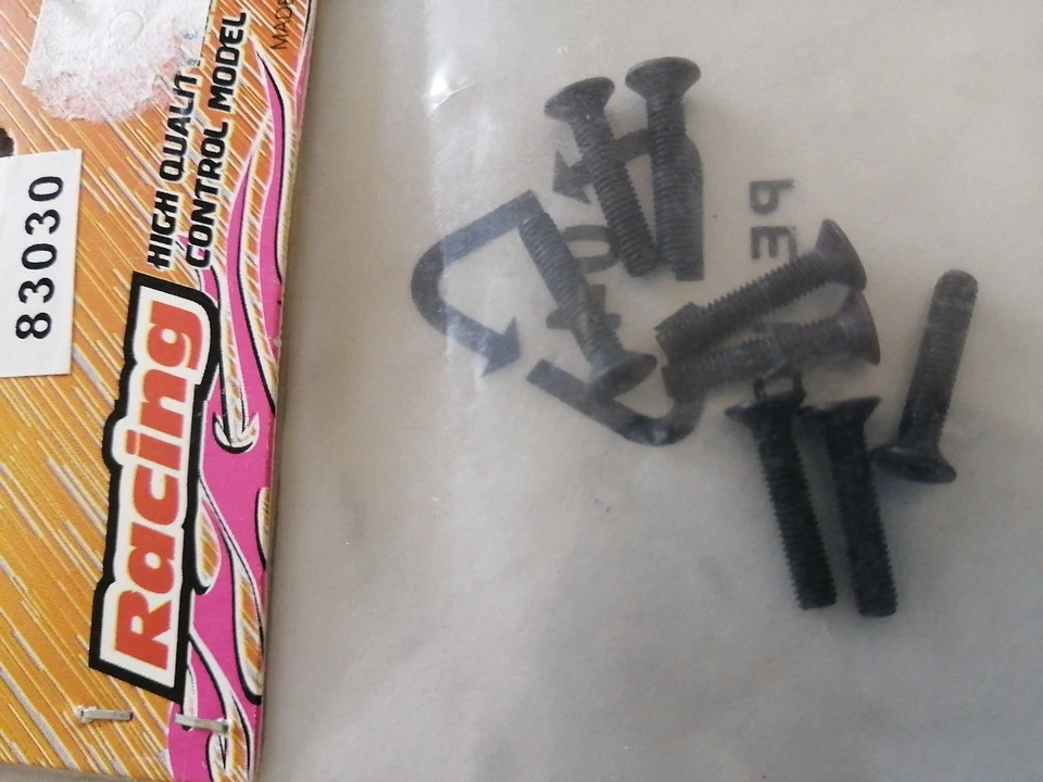 FS RACING 83030 Flat Screw M3*16 (8PCS) - Image 1 of 1