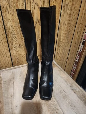 Botas Rampage, Color Negro Liso, Estilo Fawn 1, Talla 8M Foto 1 de 3