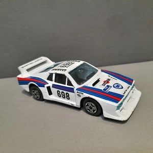 Lancia Beta Montecarlo Model Rally Car made in Italy Bburago 1:45 Martini Retro - Picture 1 of 22