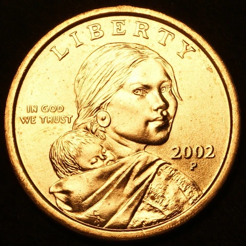 2002-P Sacagawea "Imperfect Uncirculated" Dollar Coin (DISCOUNTED!)! Cover