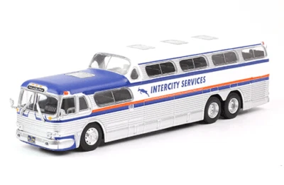 Greyhound 1972 United States Intercity Philadelphia Bus Rare Diecast Scale 1:72 - Image 1 of 3