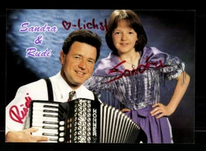 Sandra und Rudi Autogrammkarte Original Signiert + M 7693 - Picture 1 of 2