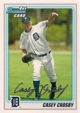2010 Bowman Prospects #BP20 Casey Crosby Tigers NM-MT 