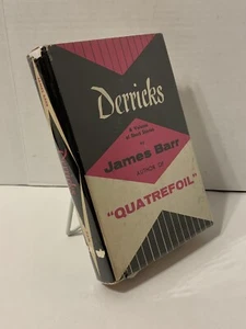 1957 “Derricks” James Barr/Fugaté 1st Edition/3rd Printing in DJ - LGBT Lit - Picture 1 of 9