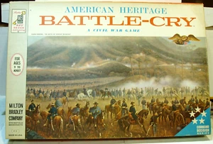 American Heritage Battle-Cry, A Civil War Game © 1962, Milton Bradley 4115 - Imagen 1 de 7