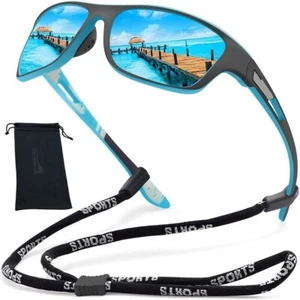 Sunglasses Polarized outdoor sports windproof sand Goggle driving sun UV protect - Picture 1 of 5