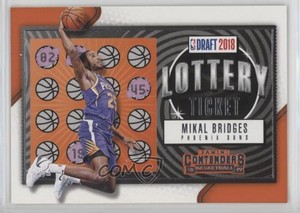 2018-19 Panini Contenders Lottery Ticket Retail Mikal Bridges #10 Rookie RC