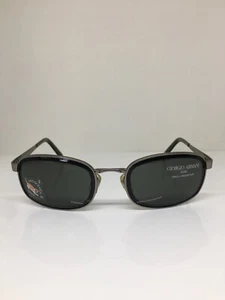 New Vintage Giorgio Armani 1504 Sunglasses GA 1504 C. 1196/61 Dark Grey Italy - Picture 1 of 12