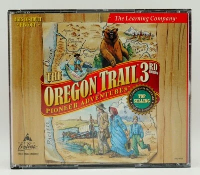 The Oregon Trail Pioneer Adventures 3rd Edition CD-ROM 3 Disc Video Game PC/Mac - Image 1 of 4
