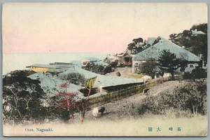 JAPAN NAGASAKI OURA JAPANESE ANTIQUE POSTCARD - Picture 1 of 2