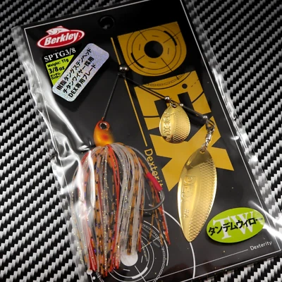 Señuelo de pesca BERKLEY DEX MATT KINKURO JDM titanio tungsteno cebo giratorio 3/8 oz Foto 1 de 3