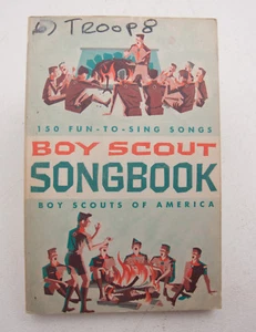 Libro de canciones de Boy Scouts BSA (F3L-62) 150 canciones divertidas para cantar 1963 Cub de bolsillo - Imagen 1 de 5