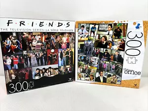 The Office & Friends 300 Piece Puzzles Fun 1990s 2000s Puzzles VGUC Complete - Picture 1 of 11