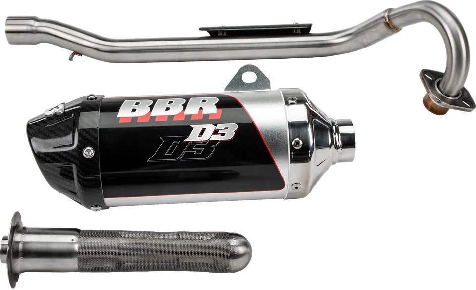 Escape completo BBR D3 240-HXR-1031 Honda CRF XR 80R 80F 100R 100F 1985-presente NUEVO Foto 1 de 1