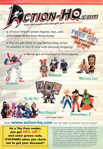 Magazine Print Ad ACTION-HQ 2003 Toy Importer Hong Kong Japan - Picture 1 of 1