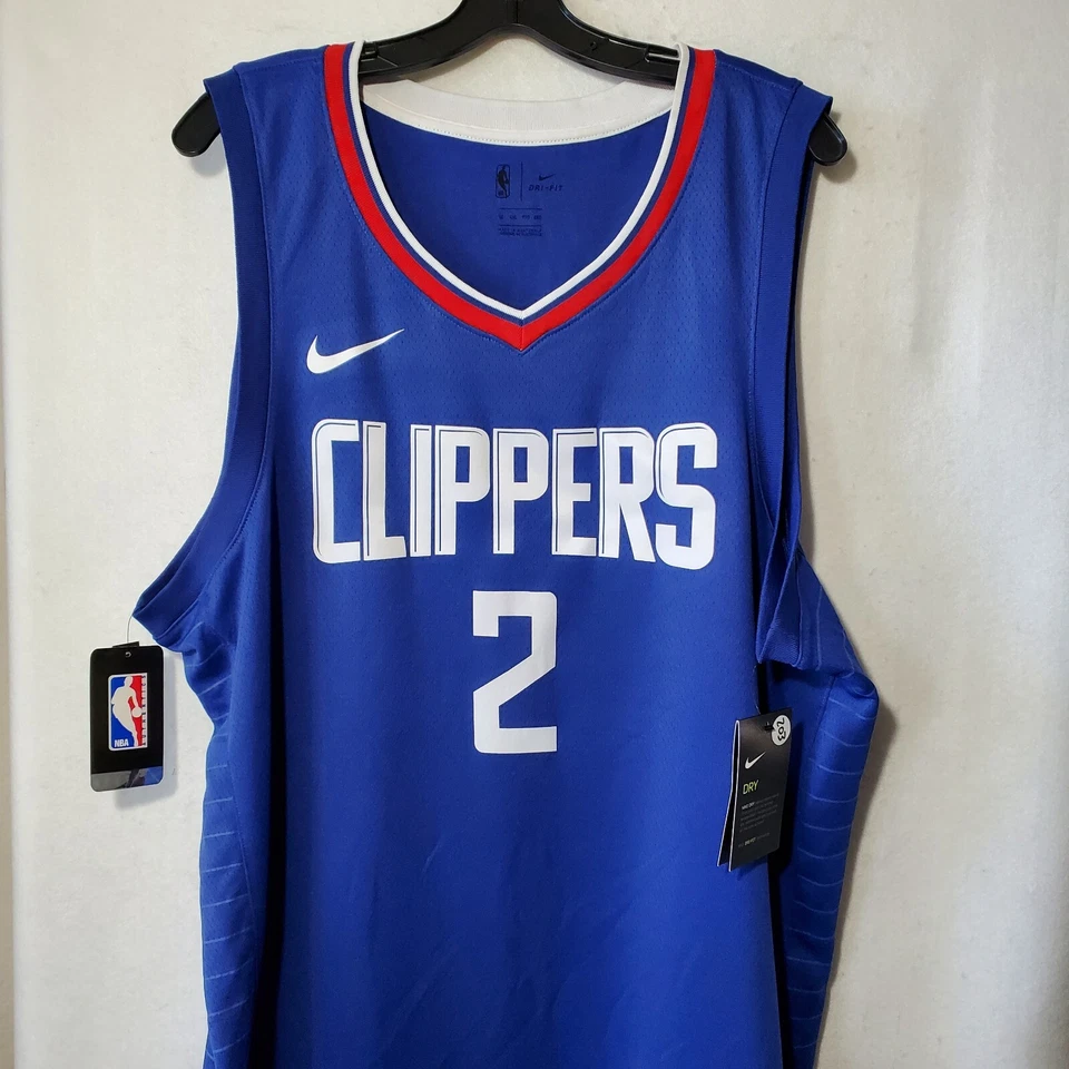 Nike Kawhi Leonard 2 La Clippers Swingman Jersey 864481-406 NBA Men's 2xl. XXL