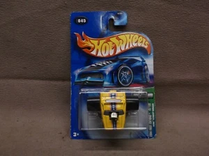 HOT WHEELS YELLOW 2004 FE #045 FATBAX PLYMOUTH BARRACUDA SNAKE CUDA FUNNY CAR - Picture 1 of 3