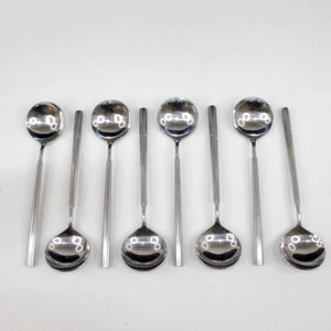 Epic Forged Edelstahl Besteck Japan EPS22 geripptes Set (8) Löffel MCM - Bild 1 von 12