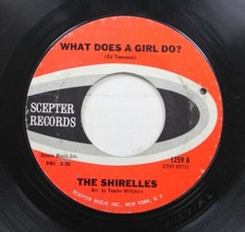 Soul 45 The Shirelles - What Does A Girl Do? / Don'T Let It Happen To Us On Scep