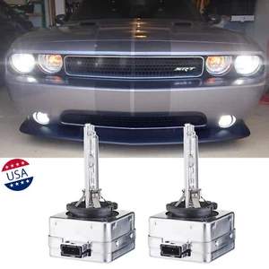 D3S D3R Xenon White HID Headlight Bulbs For Dodge Challenger Charger 2015-2025 - Bild 1 von 9