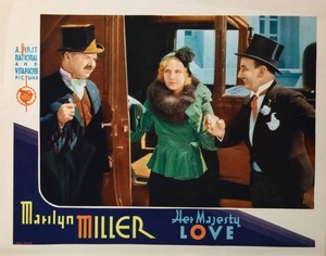 Her Majesty Love Us Lobby Card Wc Fields Marilyn Miller Leon Errol Old Photo