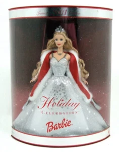 Vintage Barbie Mattel 2001 Holiday Celebration Special Edition - Bild 1 von 11