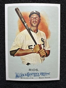 ALEX RIOS #317 2010 Topps Allen & Ginter's SP impresión corta Chicago White Sox - Imagen 1 de 2