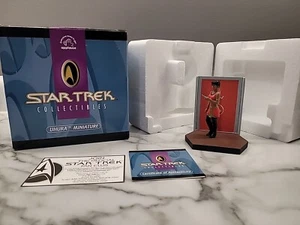 Star Trek TOS Enterprise Uhura Miniature Diorama by Applause 1997 Mirror, Mirror - Picture 1 of 13