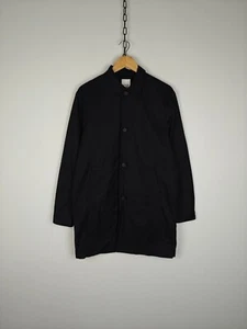 Wood Wood Jacket Coat Black Button size L - Picture 1 of 10