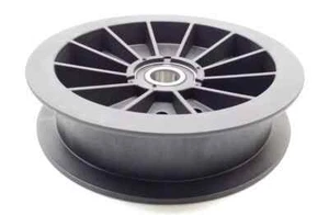 3 FLAT IDLER PULLEY FITS 48" 54" 60" HUSTLER FASTRAK MOWER 784504 5-7/8" DIA - Picture 1 of 1