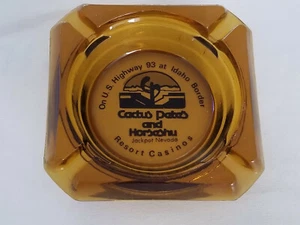 Cactus Pete's and Horseshu Jackpot, Nevada Ashtray / Trinket / Change Dish - Picture 1 of 4
